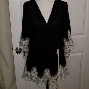 Nwt Lace Romper